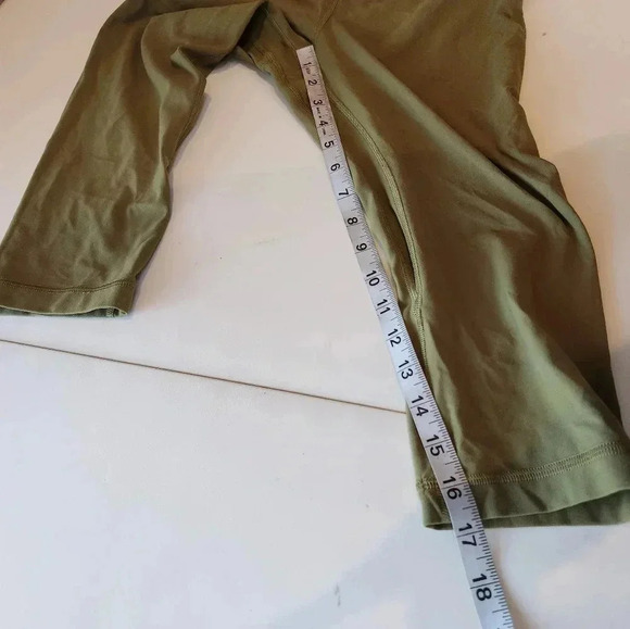 Lululemon Align Crop Leggings Green Size 6 - Picture 7 of 7